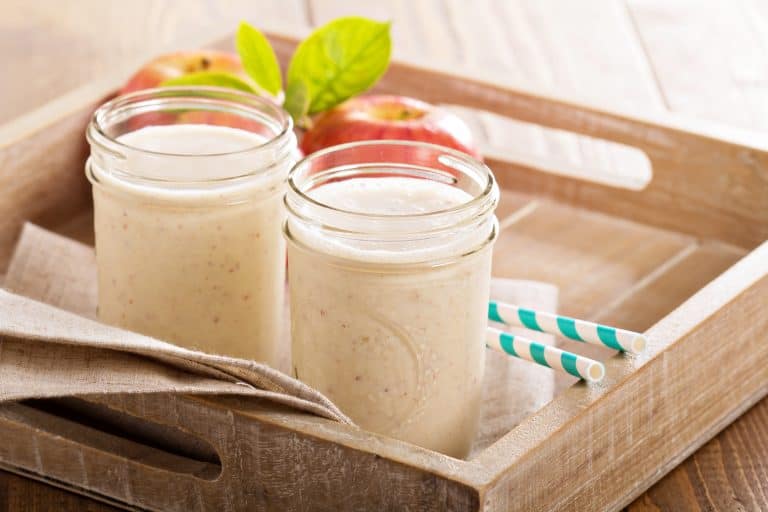 Easy Apple Oats Smoothie for Weight Loss