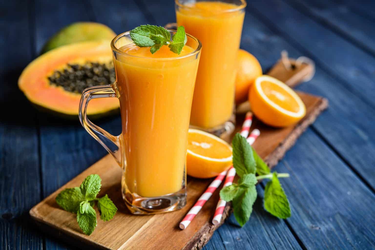 The Best Papaya Smoothie for Weight Loss I Live for Greens