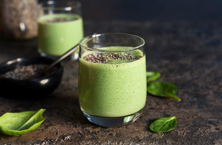 Spinach Chia Seed Smoothie