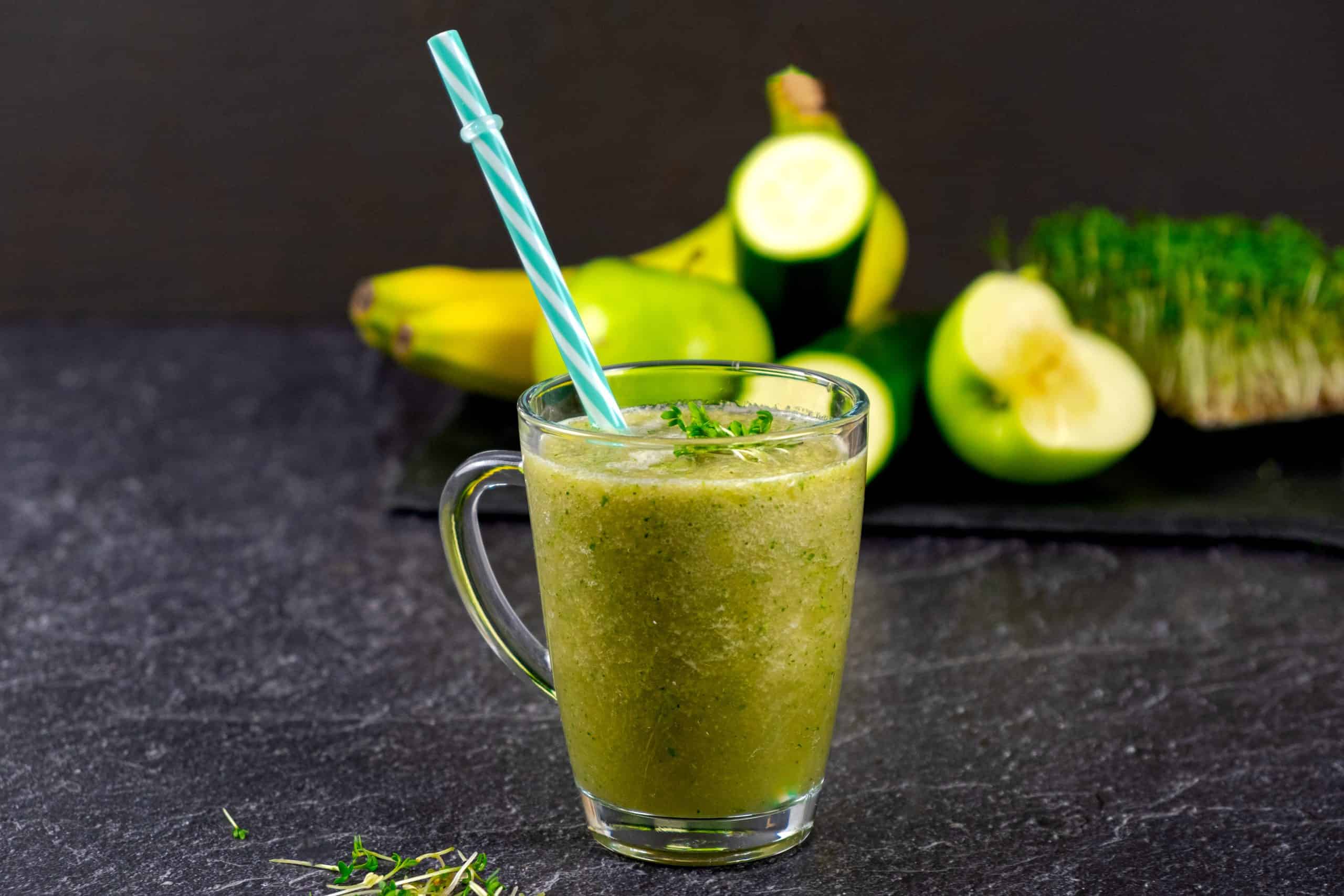 Easy Zucchini Banana Smoothie I Live for Greens