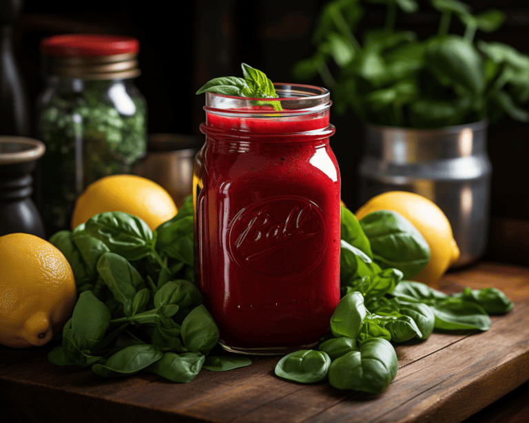 Simple Spinach Tomato Smoothie